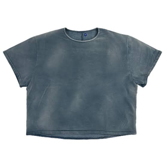 Yeezy GAP by Balenciaga Yoke Fleece Tee Bluestone