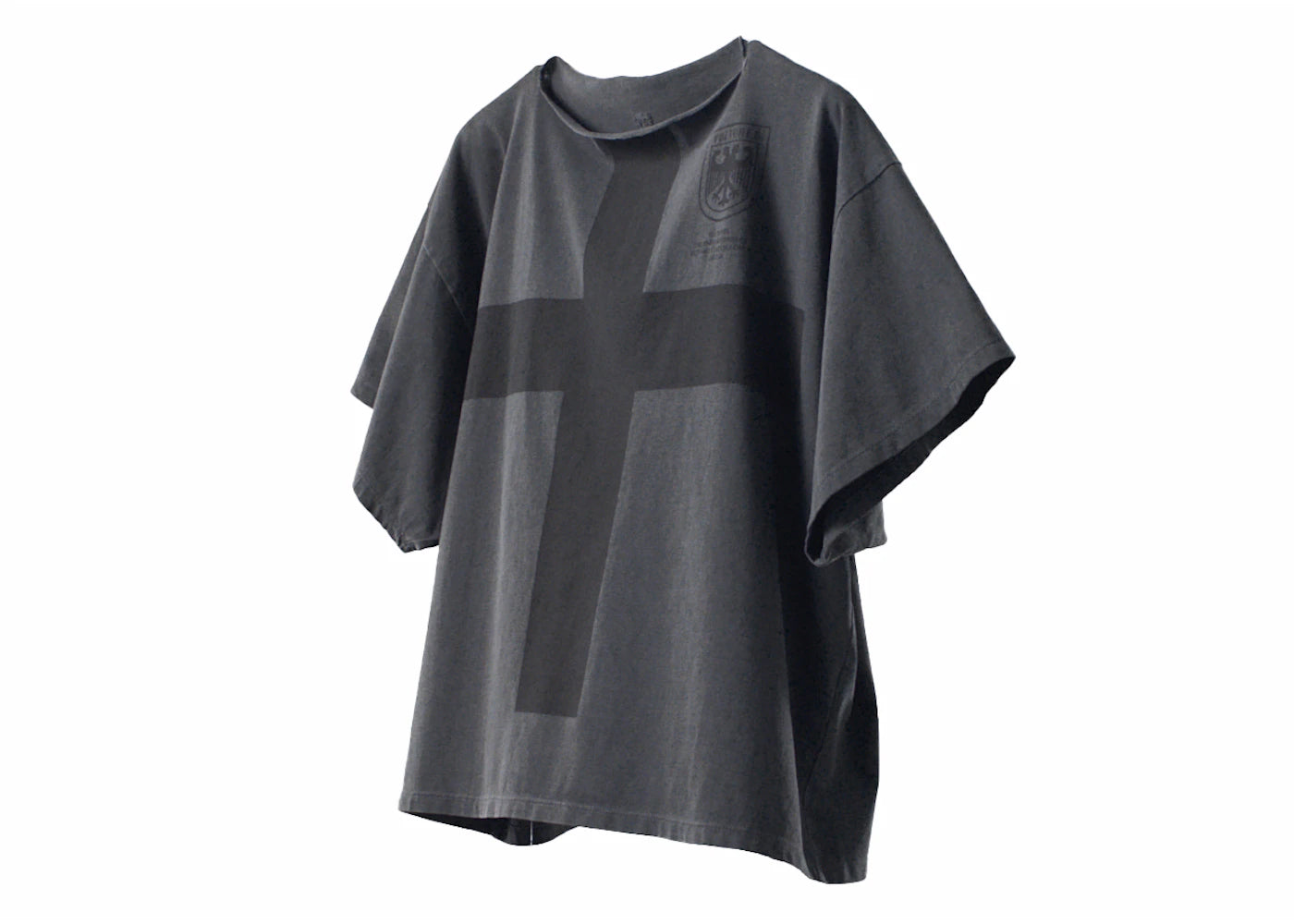 Yeezy Vultures Tee Cross Black Listening Korea 2024