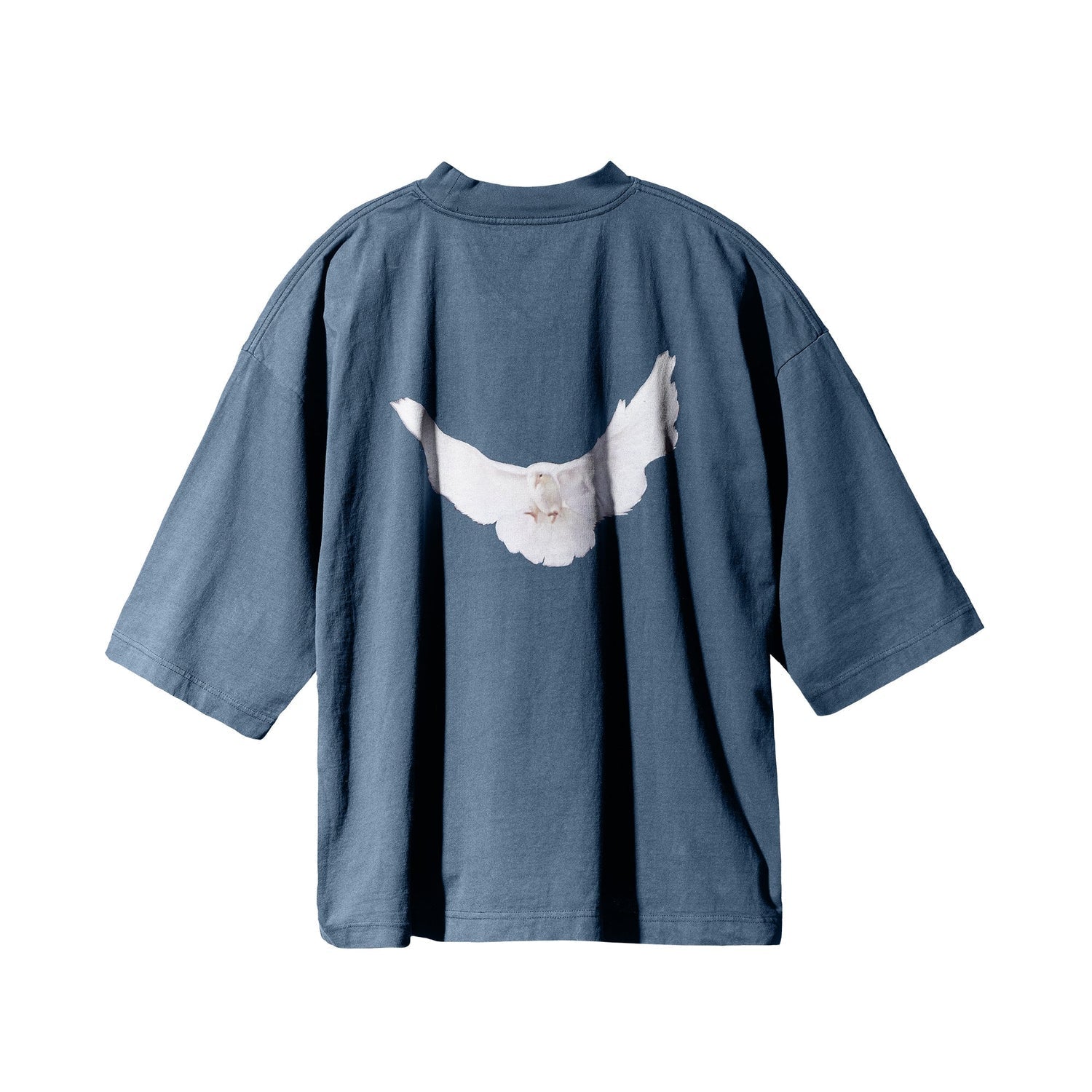 Yeezy GAP by Balenciaga Dove 3/4 Tee Dark Blue