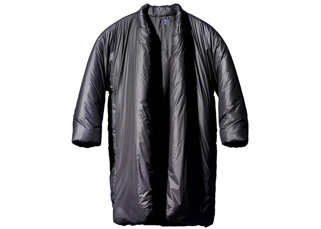Yeezy GAP by Balenciaga Long Round Jacket Black