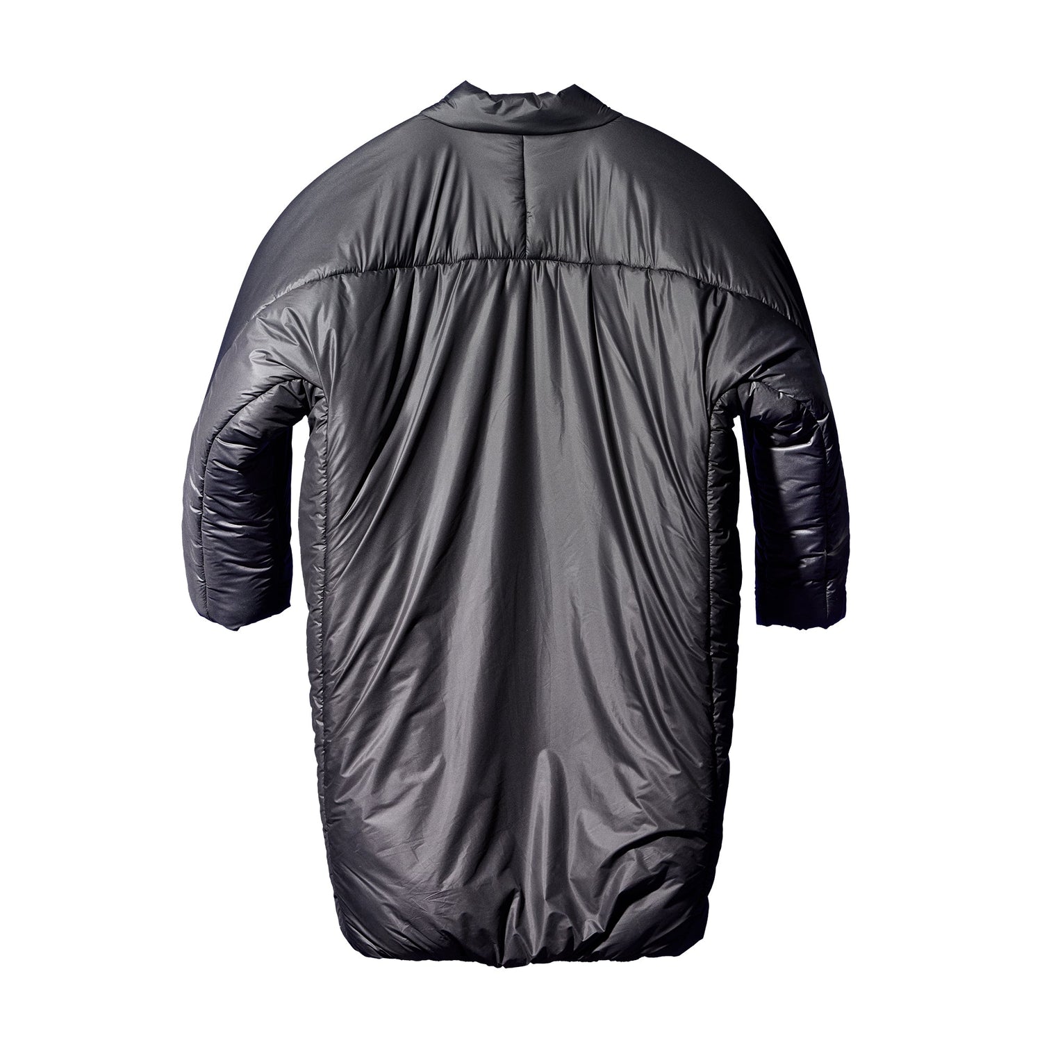 Yeezy GAP by Balenciaga Long Round Jacket Black